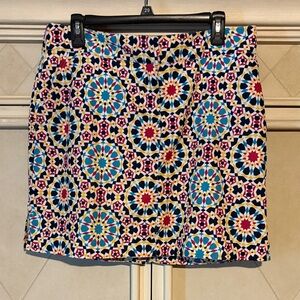 Colorful Geometric Women's Mini Skirt